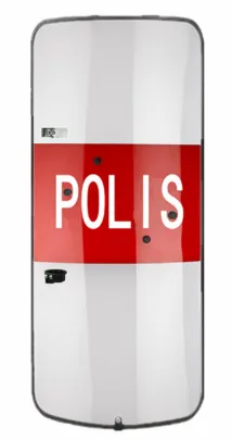 Polycarbonate riot shield