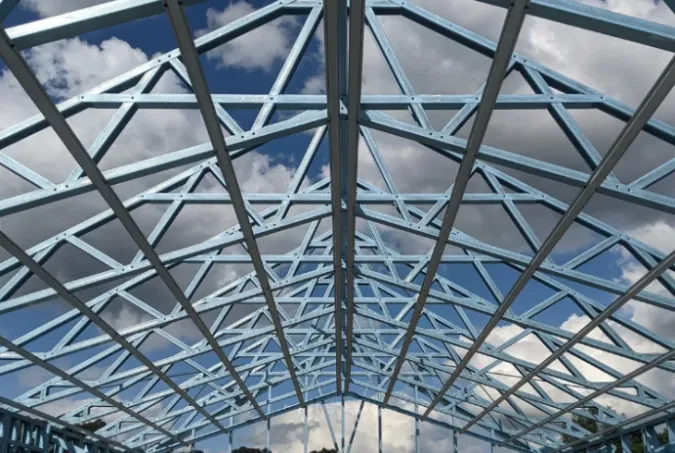 Light gauge steel roof trusses